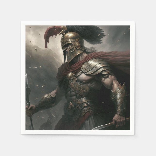 Commander Serviette (Vorderseite)