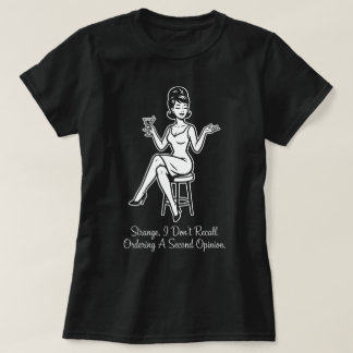 Commander un Deuxième Avis T-Shirt Rétro Sarcastiq