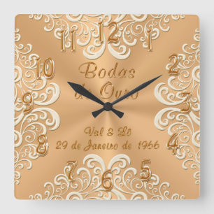 Commandes spéciales Horloge du 50e anniversaire