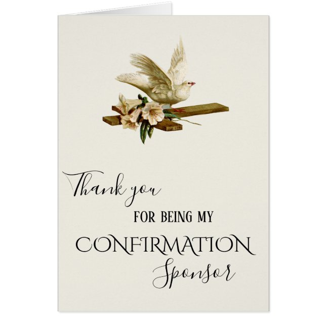 Commanditaire de Confirmation Merci Saint-Esprit (Devant)