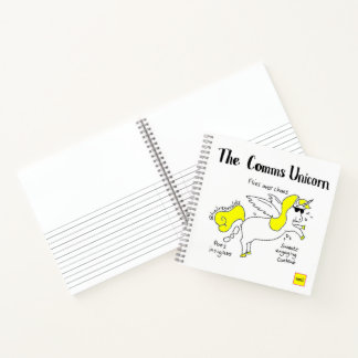 Commands Unicorn Notizblock Notizbuch