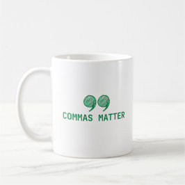 Commas Matter | Funny English Teacher Gifts Kaffeetasse