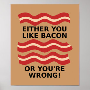 Comme Bacon Poster