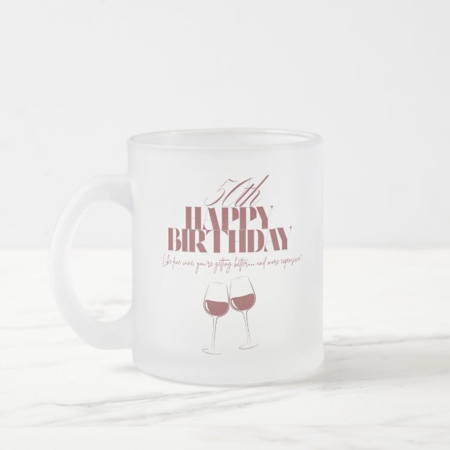 Comme le vin qui devient une grosse tasse d'annive (Gauche)