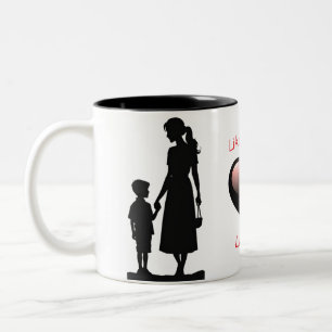 Comme Mère Comme Fils Silhouette 11 oz Mug