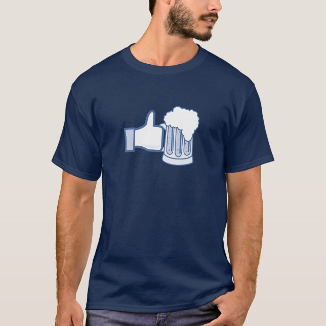 Comme T-shirt de la bière (Devant)