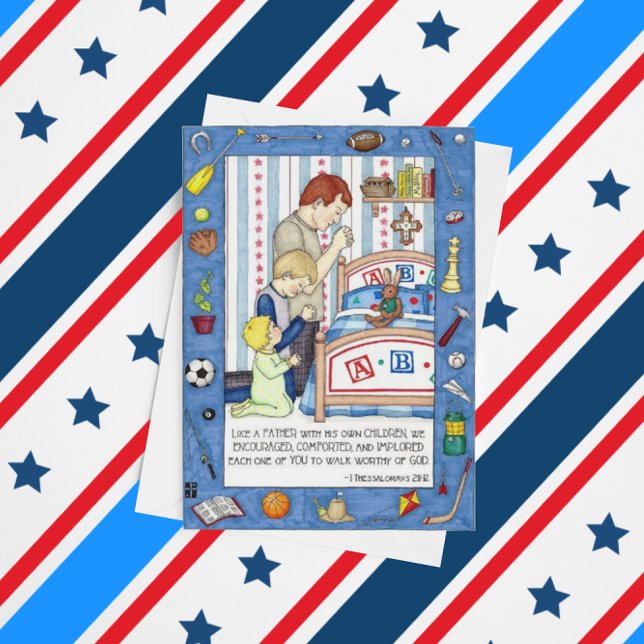 Comme une carte de Fête des pères père (Créateur téléchargé)