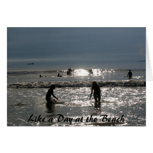 Comme une journée à la plage (Devant Horizontal)