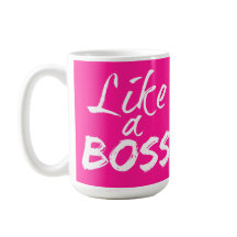 Comme une tasse de patron - rose