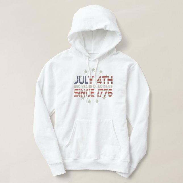 Commemorate Our Nations 250th July 4th !  Hoodie (Design vorne)