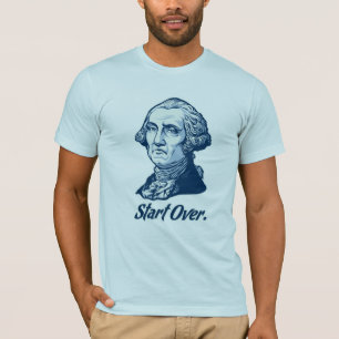 Commencez au-dessus du T-shirt de George