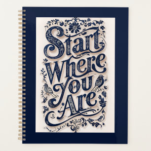 Commencez Là Où Vous Êtes La Typographie Décorativ