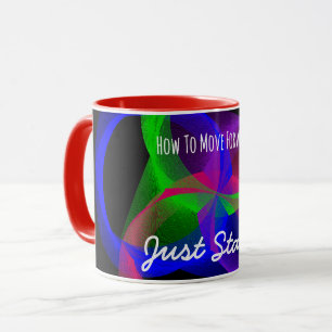 Comment aller de l'avant Mug de café