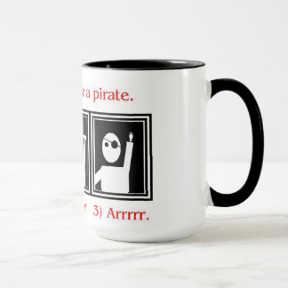 Comment être une tasse de pirate