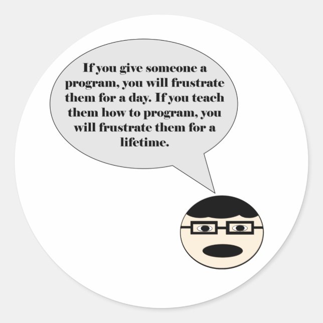 Comment frustrer un programmeur Stickers (Devant)