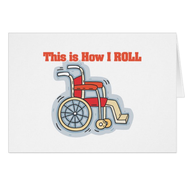 Comment je roule (fauteuil roulant) (Devant horizontal)