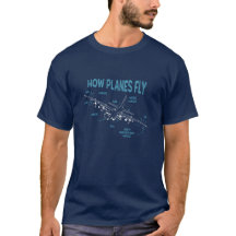 Comment les avions volent - t-shirt aviation