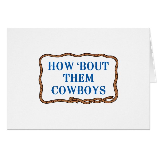 COMMENT LES COWBOYS (Devant horizontal)