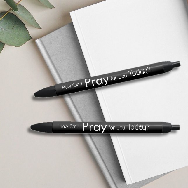 Comment Puis-Je Prier Pour VOUS ? Stylos chrétiens (How Can I Pray For YOU? Christian Prayer Ministry Pens)
