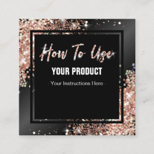 Comment utiliser la carte d'instruction brillante 