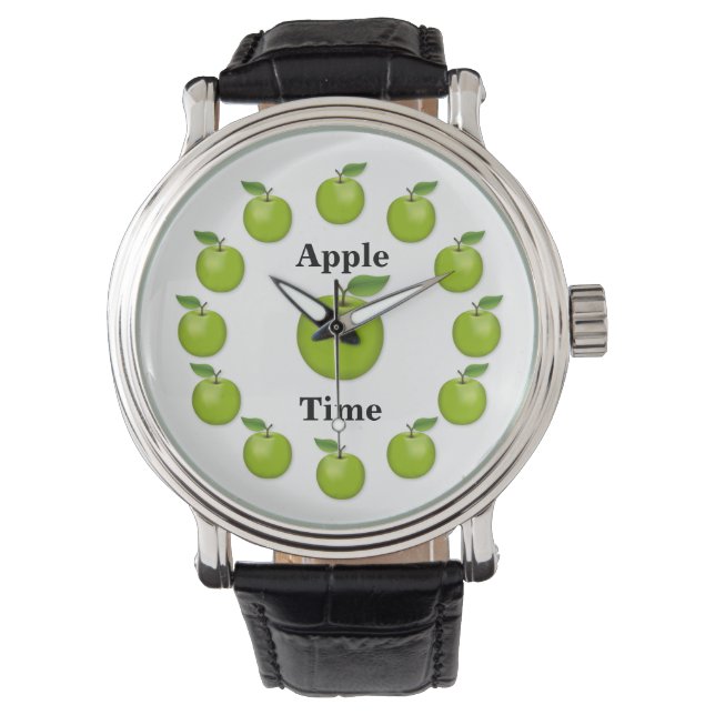Comment vont les pommes ? Montre poignet (devant)