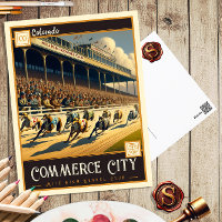 Commerce City, Colorado | Carte postale Vintage