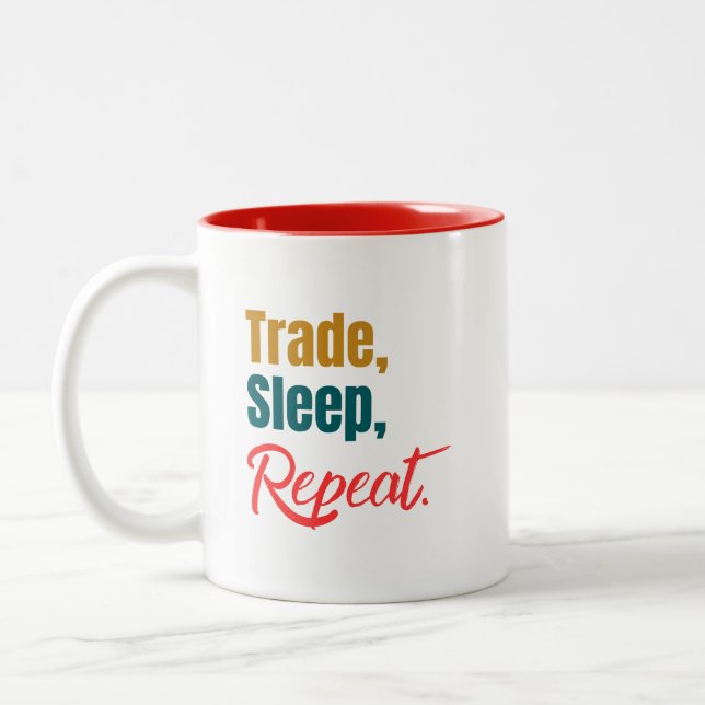 Commerce, Dormir, Répéter la Mug (Gauche)