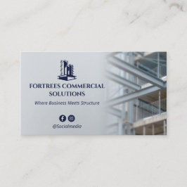 Commercial Building Contractors | Iron Gray Visitenkarte