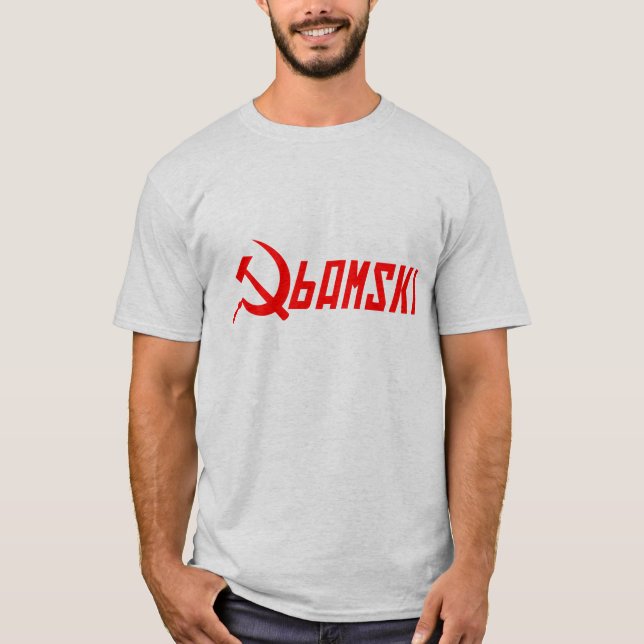 Commie Obama T-Shirt (Vorderseite)