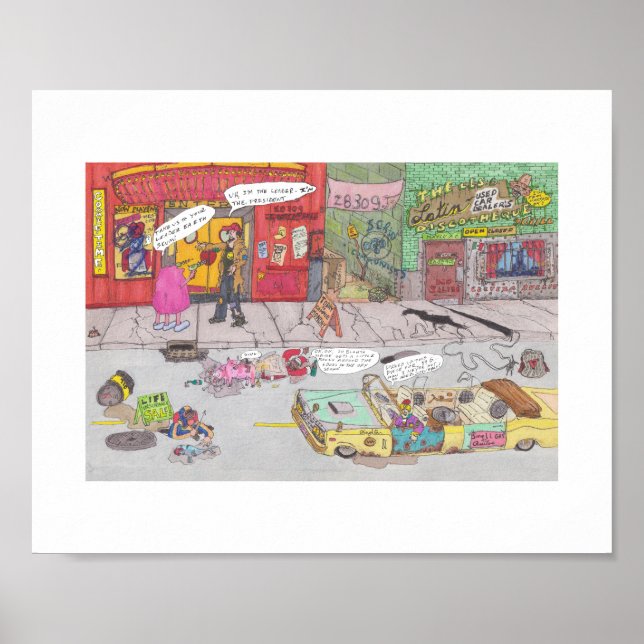 Commie Time Theater Poster (Vorne)