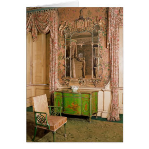 Commode und Stuhl im Staat Bedchamber