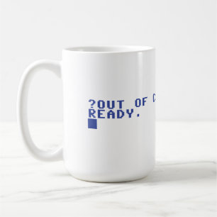 Commodore 64 Kein Kaffee Fehler Kaffeetasse