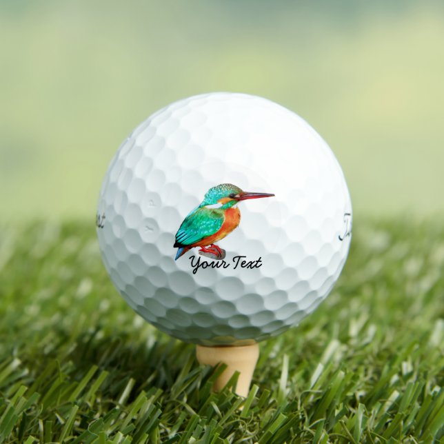 Common Kingfisher Golfball (Insitu T-Shirt)