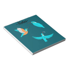 Common Kingfishers Notizblock