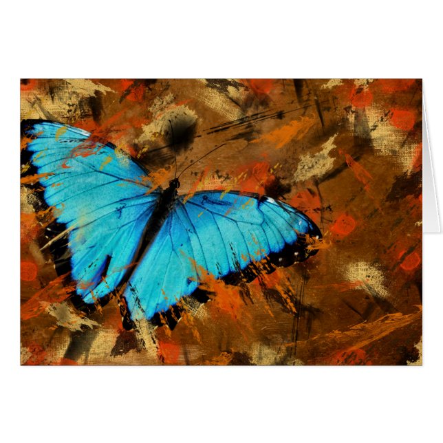 Common Morpho Butterfly (Vorderseite (Horizontal))