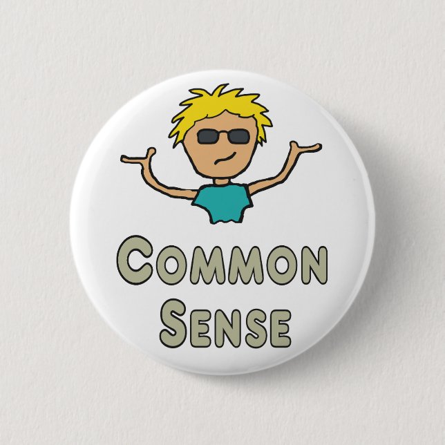 Common Sense Button (Vorderseite)