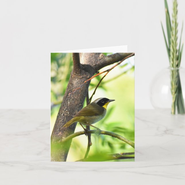 Common Yellowthroat #1 - Blank Note Card Karte (Vorderseite)
