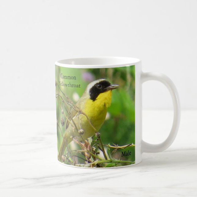 Common Yellowthroats Tasse von BirdingCollectibles (Rechts)