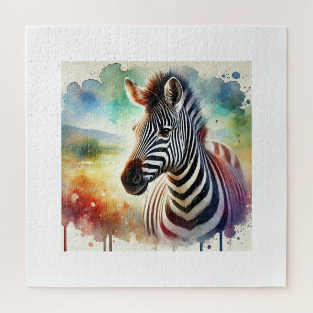 Common Zebra 210824AREF110 - Watercolor (Vertikal)