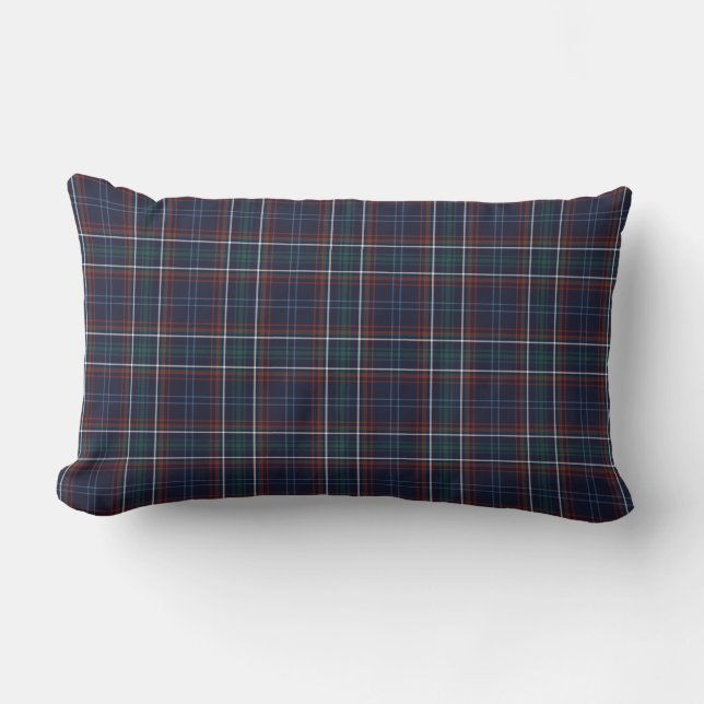 Commonwealth of Massachusetts Tartan Lendenkissen (Vorderseite)
