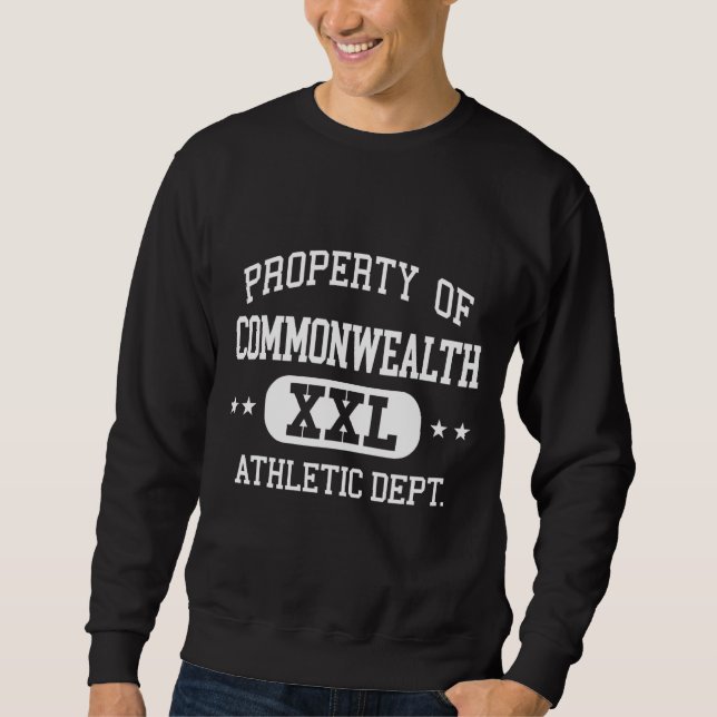 Commonwealth Retro Athletic Property Dept Sweatshirt (Vorderseite)