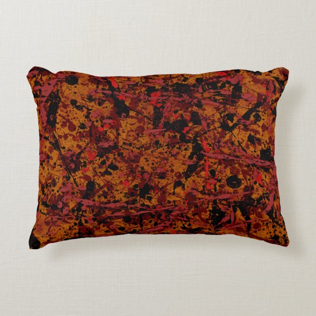 Commotion no 1 Coussin Abstrait d'ascension (Devant)