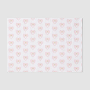 Communion Dove Blonde Girl Seidenpapier
