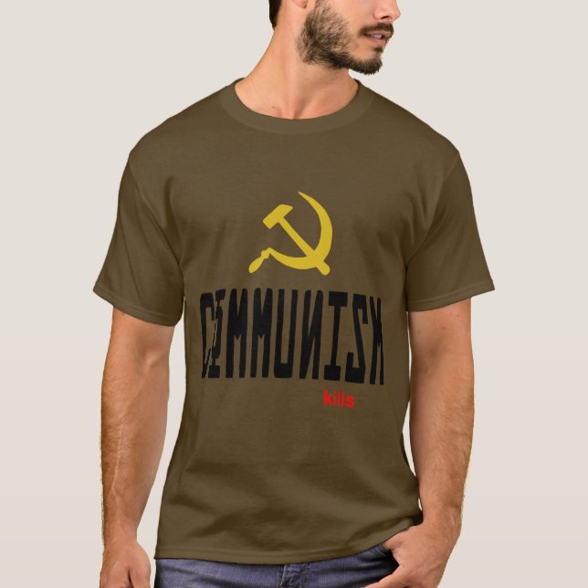 Communism kills  T-Shirt (Vorderseite)
