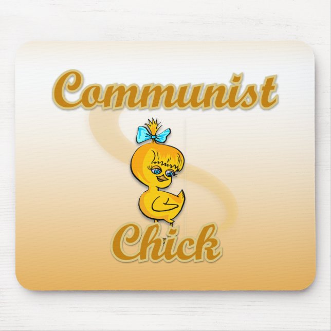 Communist Chick Mousepad (Vorne)