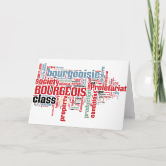 Communist Manifesto Word Cloud Karte