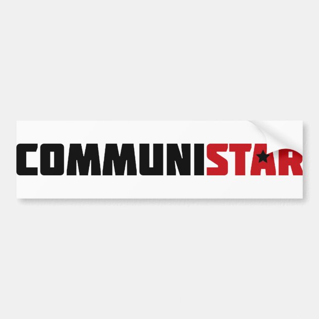 communistar autoaufkleber (Vorne)