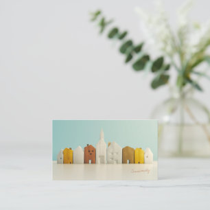Community Church Design Business Card Visitenkarte