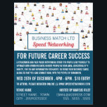 Community-Design, Speed-Networking-Event-Werbung Flyer<br><div class="desc">Community Design,  Speed Networking Event Advertising Flyer durch den Business Card Store.</div>