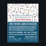 Community-Design, Speed-Networking-Event-Werbung Flyer<br><div class="desc">Community Design,  Speed Networking Event Advertising Flyer durch den Business Card Store.</div>
